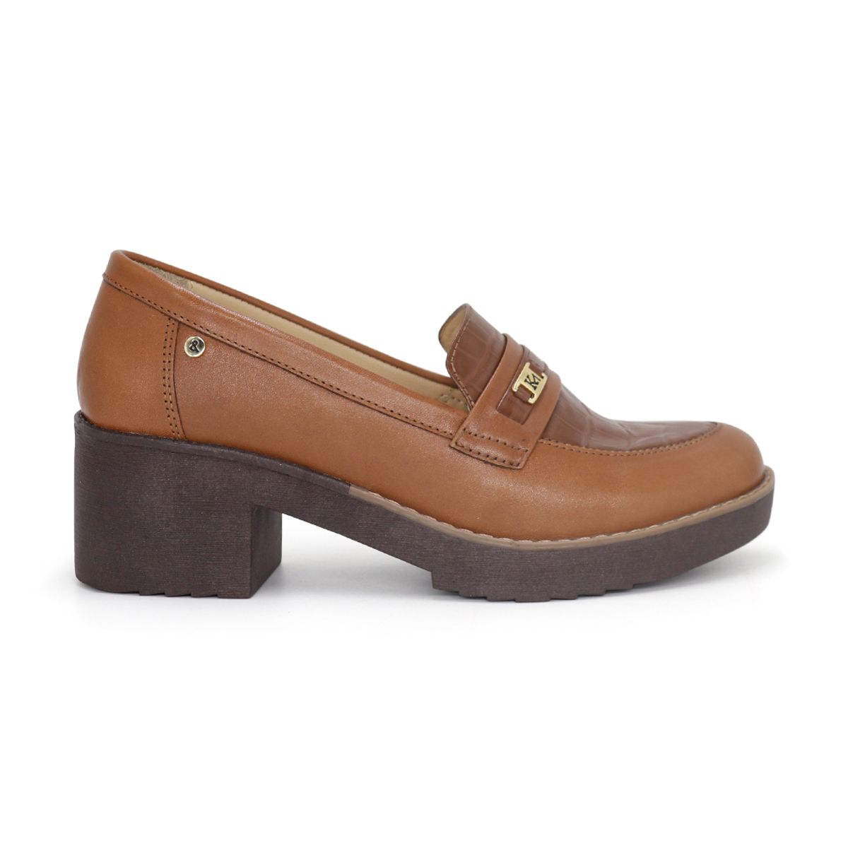 PAR&SS - Mocasín Casual De Cuero Mujer Par&ss KA25Q1-KM045 Toffe