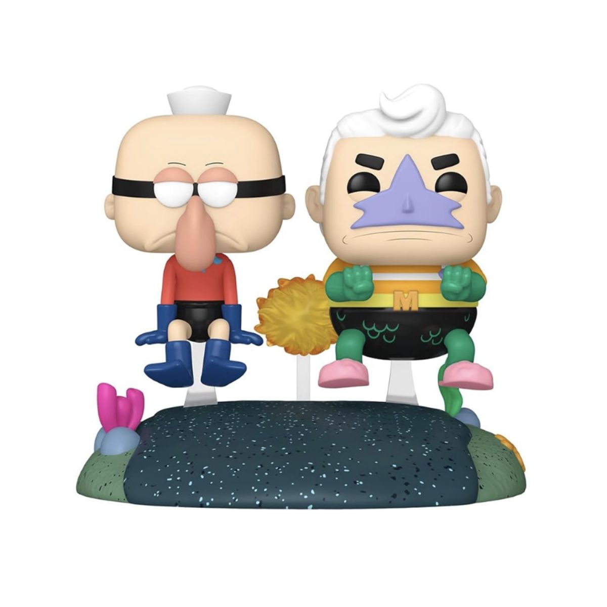 FUNKO - Sirenoman Y Chico Percebe Funko pOP 126 Bob Esponja