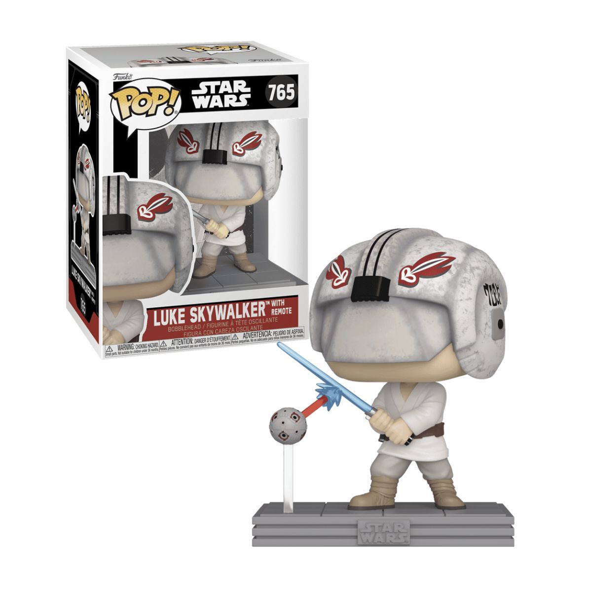FUNKO - Luke with Remote Funko Pop 765 Star Wars Original