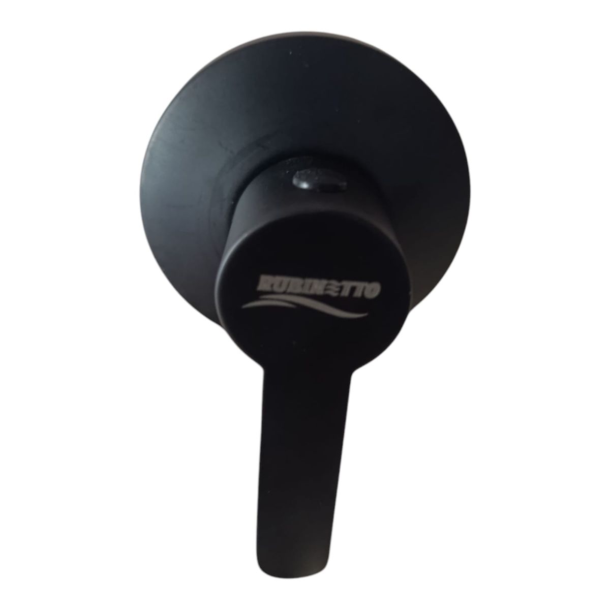 APACHE - Llave Aleta de Ducha Agua fría en Acero y bronce Negro Mate