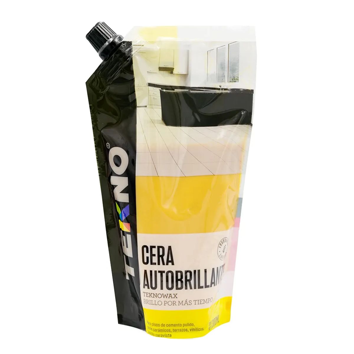TEKNO - Cera Amarilla Autobrillante 300ml Teknowax Tekno