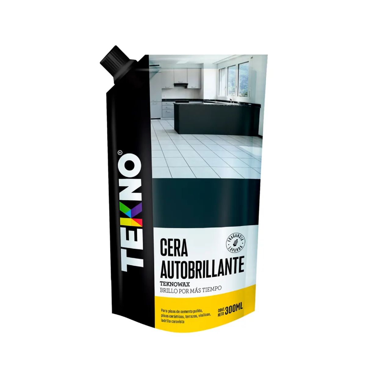 TEKNO - Cera Negra Autobrillante 300ml Teknowax Tekno