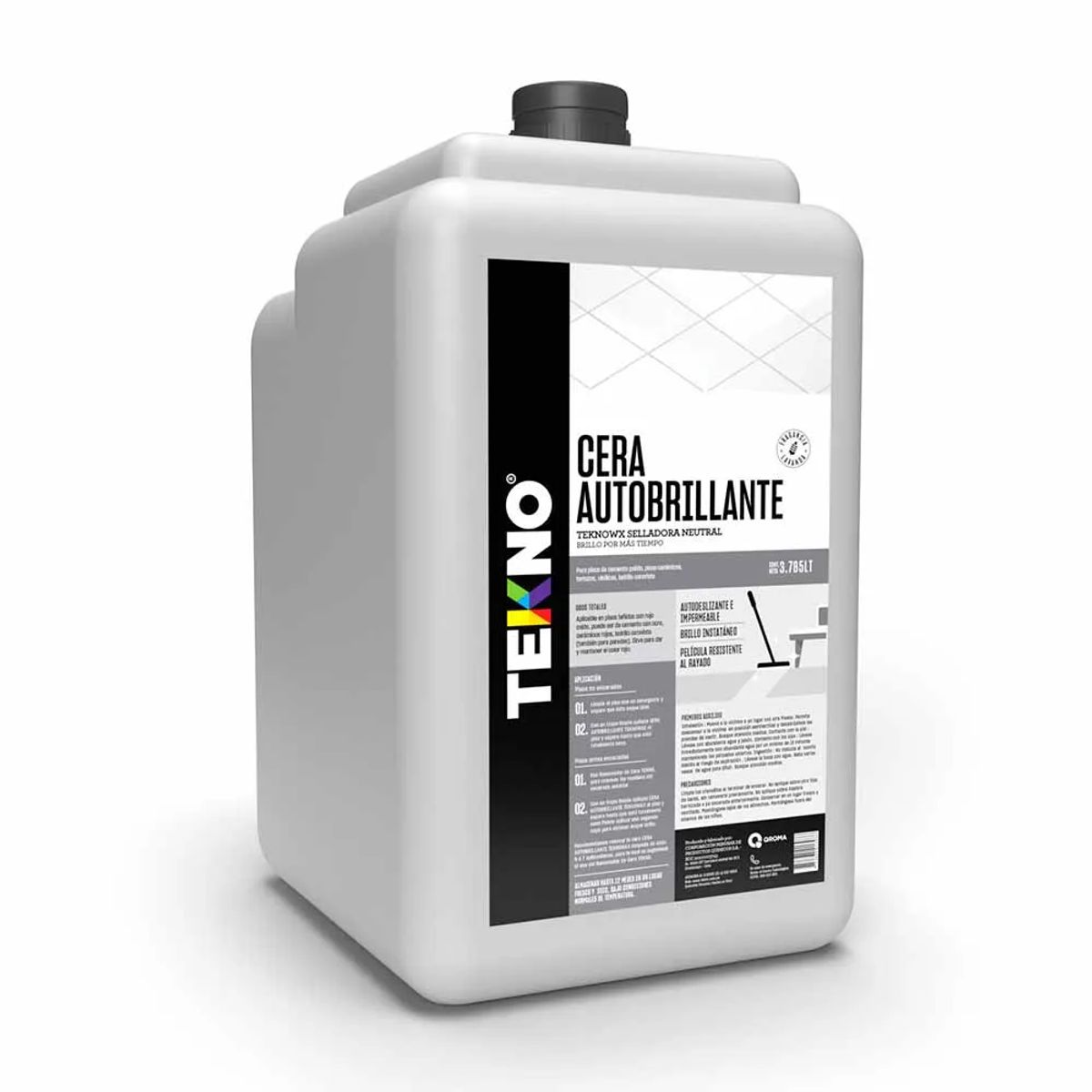 TEKNO - Cera Selladora Neutral Autobrillante Galon Teknowax Tekno