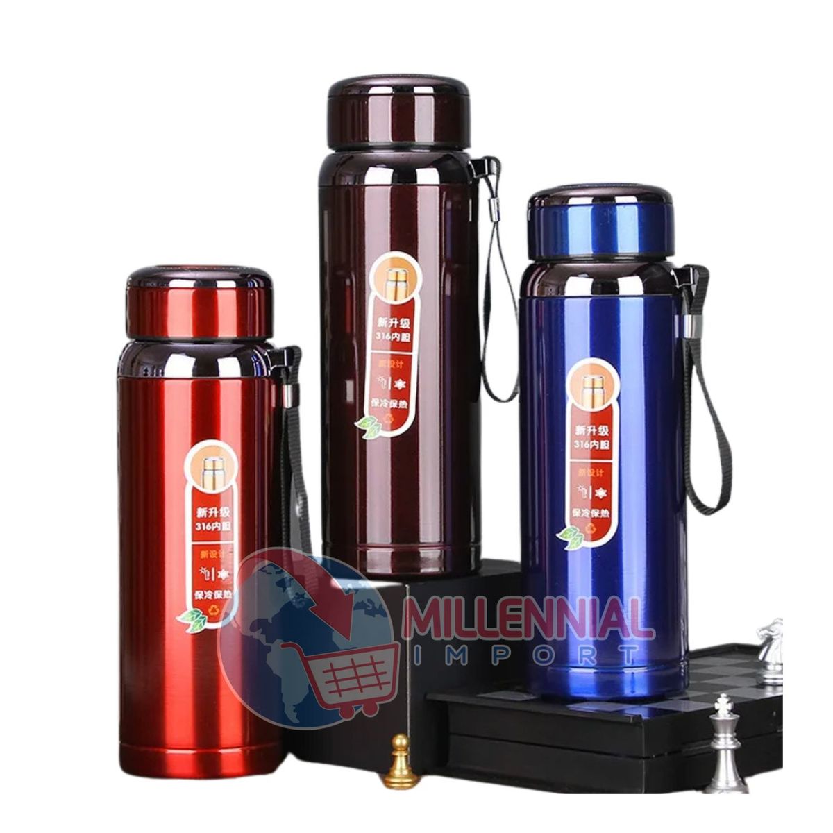 GENERICO - Termo de 800 ml con Filtro para Infusiones Hombre