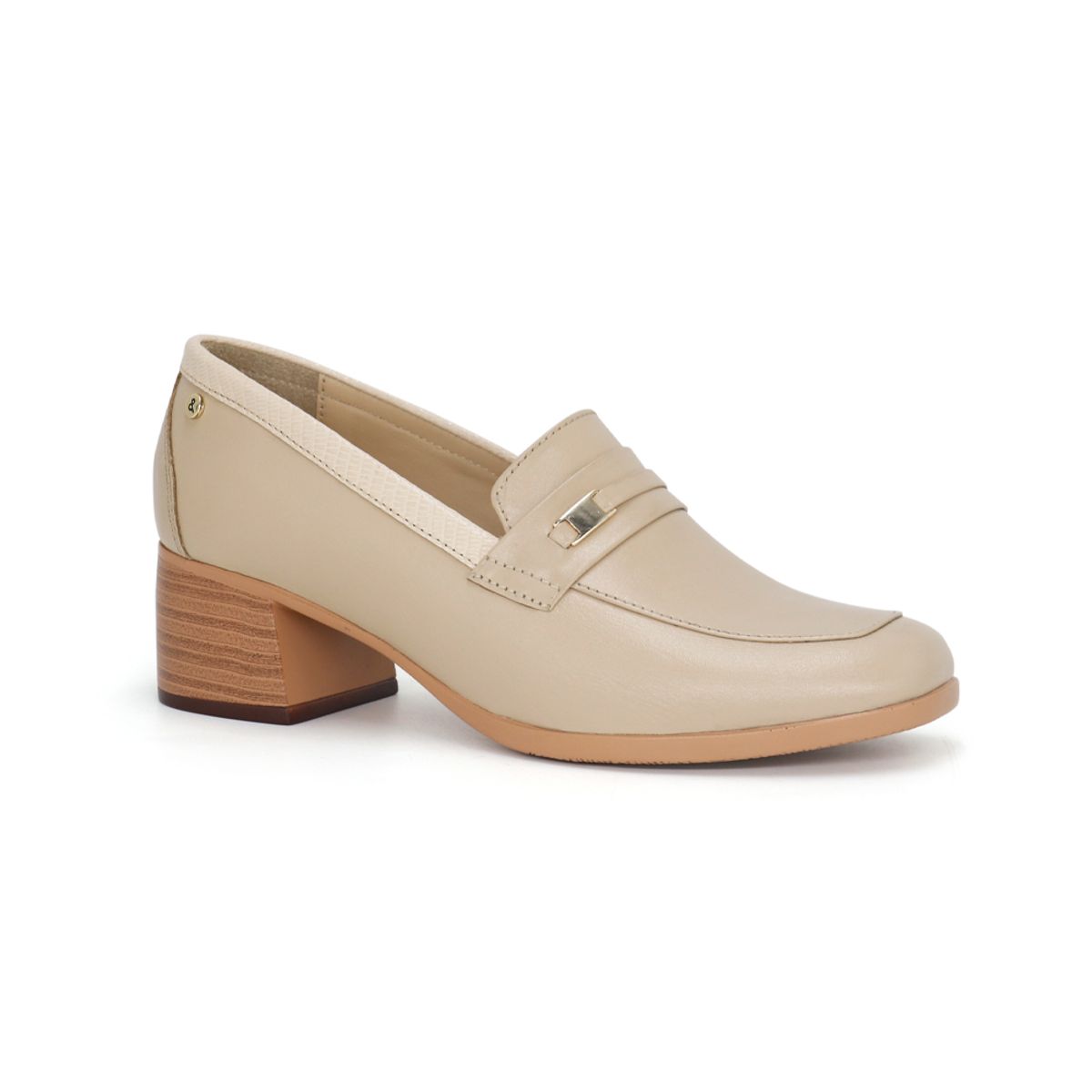 PAR&SS - Mocasín Casual De Cuero Mujer Par&ss KA25RENATA Beige