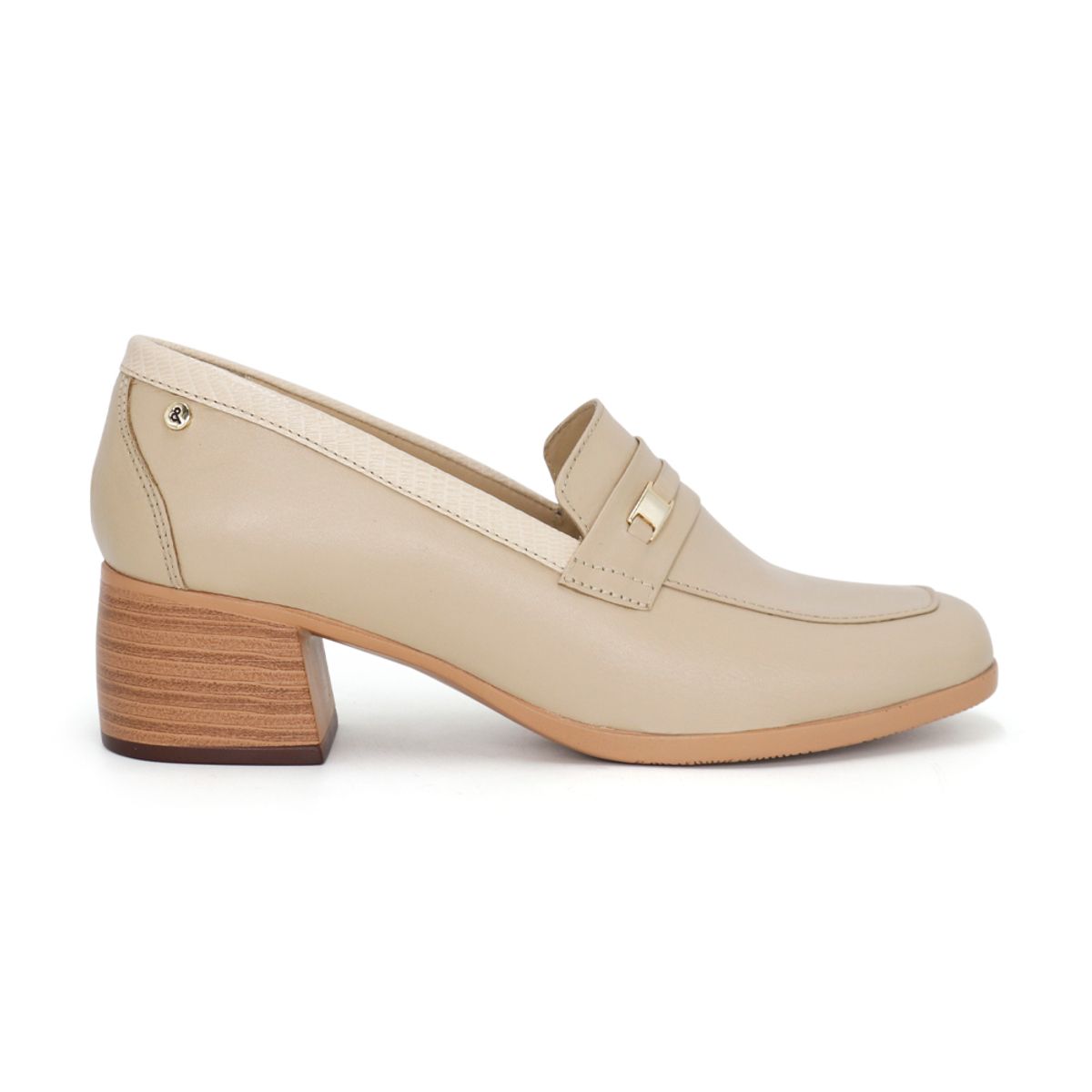 PAR&SS - Mocasín Casual De Cuero Mujer Par&ss KA25RENATA Beige