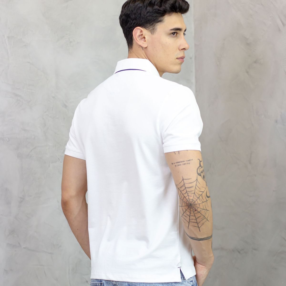 A VANTGARDESTYLE - POLO BOX REGULAR FIT CABALLERO MC - PIQUE LYCRADO