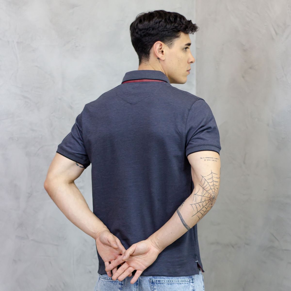 A VANTGARDESTYLE - POLO BOX REGULAR FIT CABALLERO MC - PIQUE LYCRADO