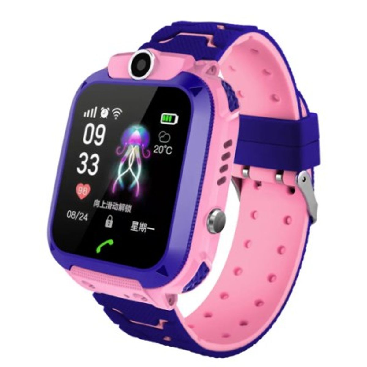GENERICO - SMARTWATCH PARA NIÑOS Q12, PANTALLA HD 320 X 240 GPS, FUNCION SOS