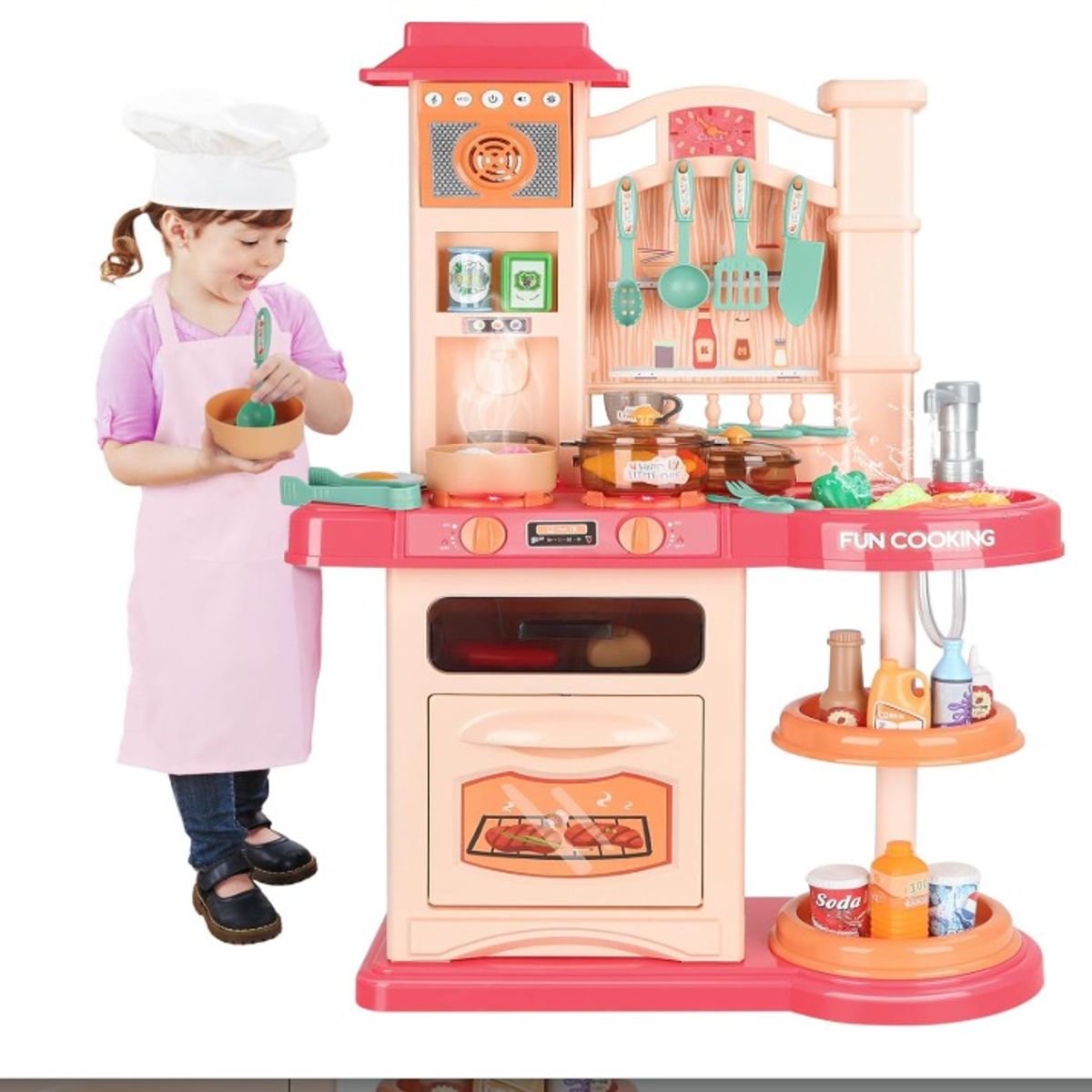 GENERICO - Juego de cocina para niñas