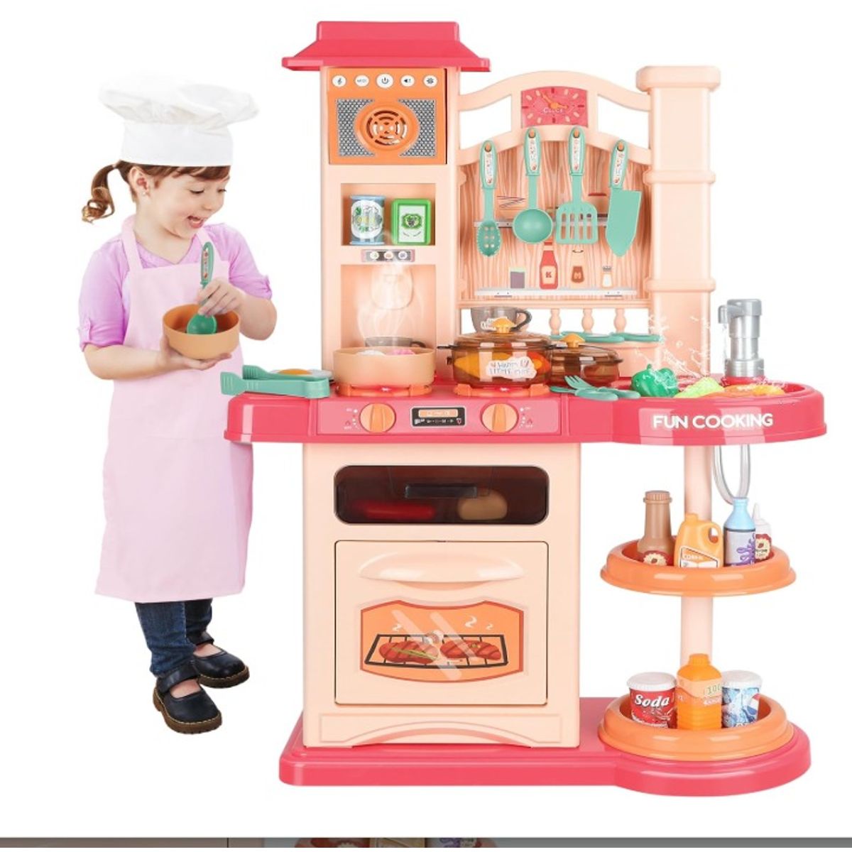 GENERICO - Juego de cocina para niñas