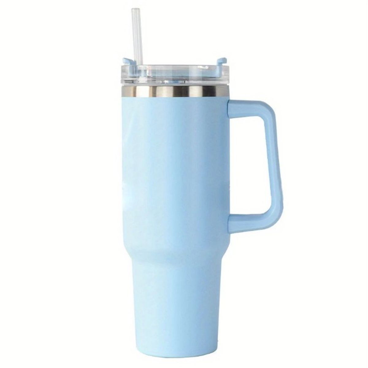 GENERICO - VASO TERMO GIGANTE PARA CARRO 1.1L  - CELESTE