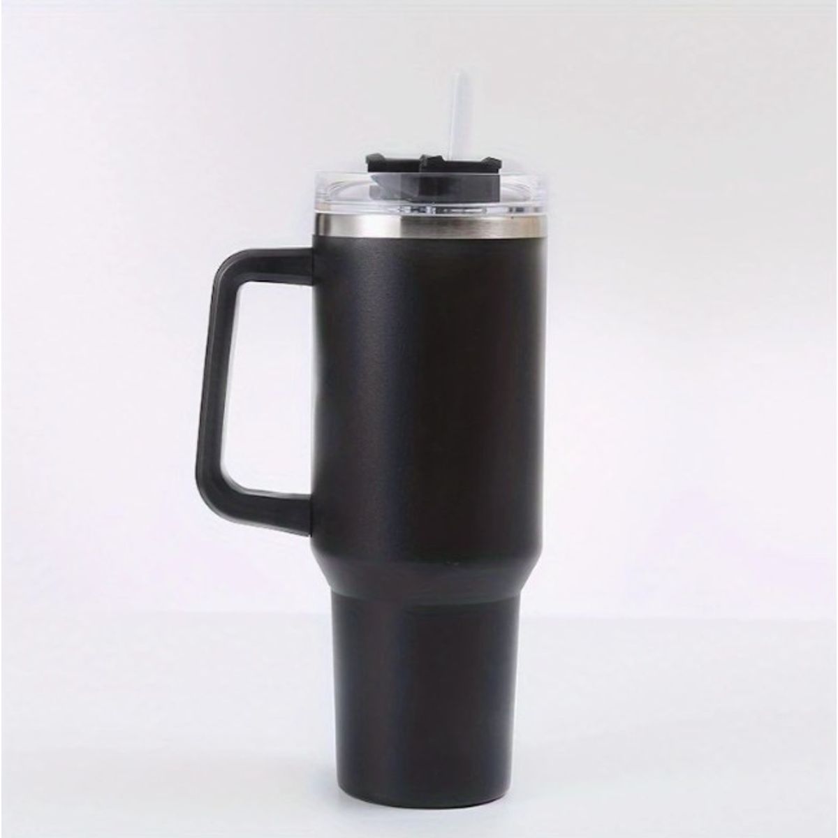 GENERICO - VASO TERMO GIGANTE PARA CARRO 1.1L  - NEGRO