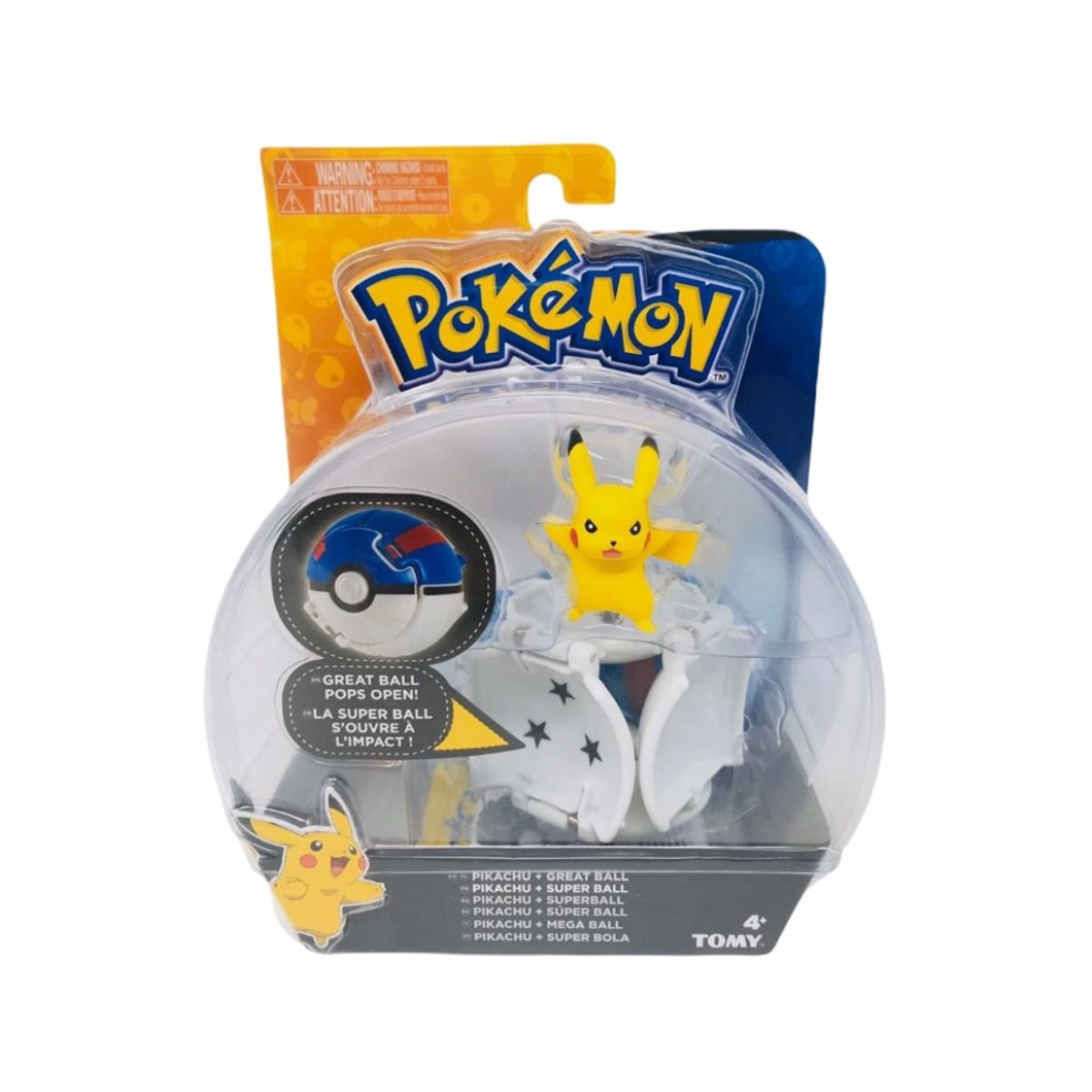 POKEMON - Pokemon Clip N Go Pikachu ultra ball
