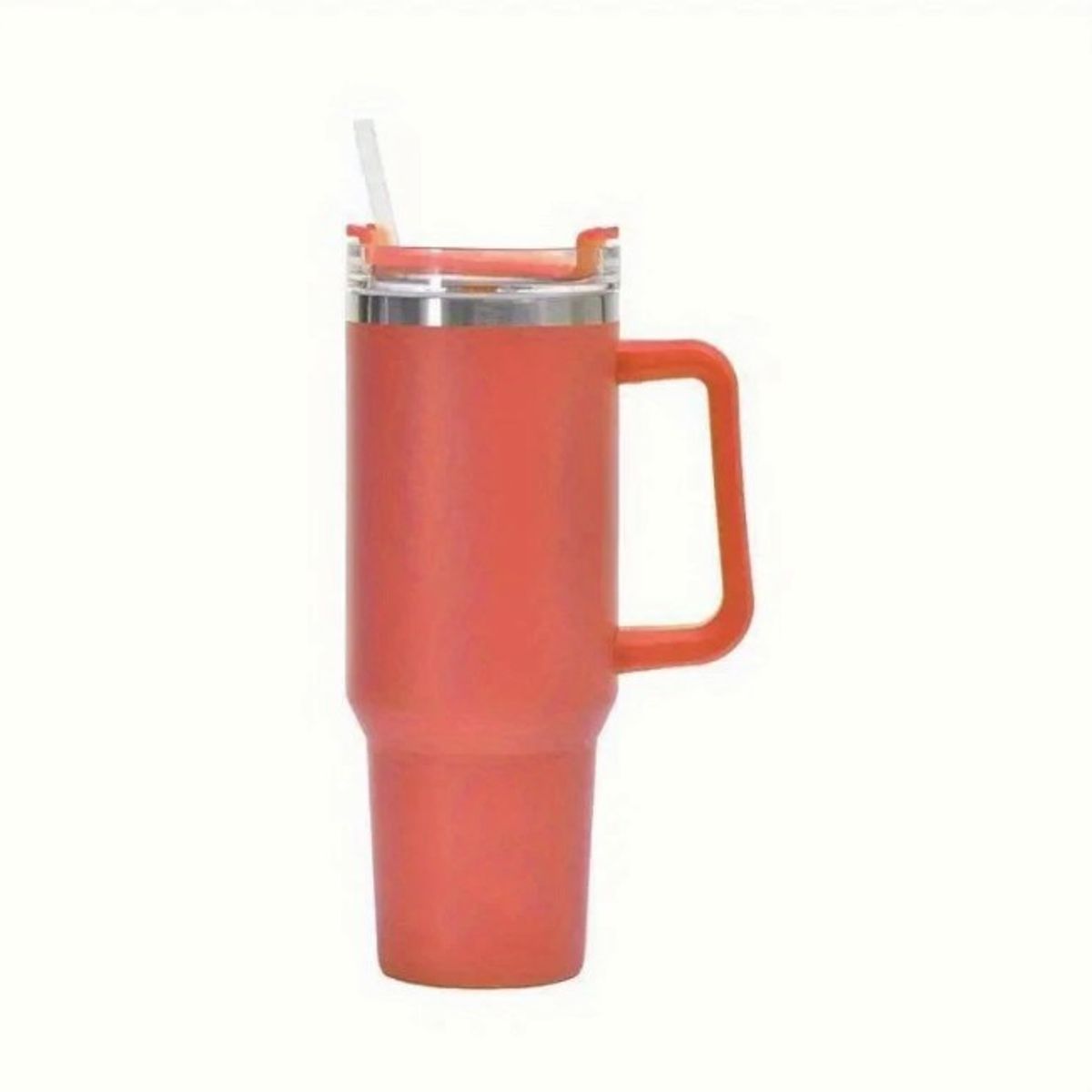 GENERICO - VASO TERMO GIGANTE PARA CARRO 1.1L  - CORAL