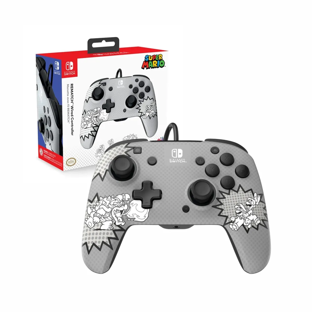 NINTENDO - Mando Nintendo Switch Mario Bross luigi