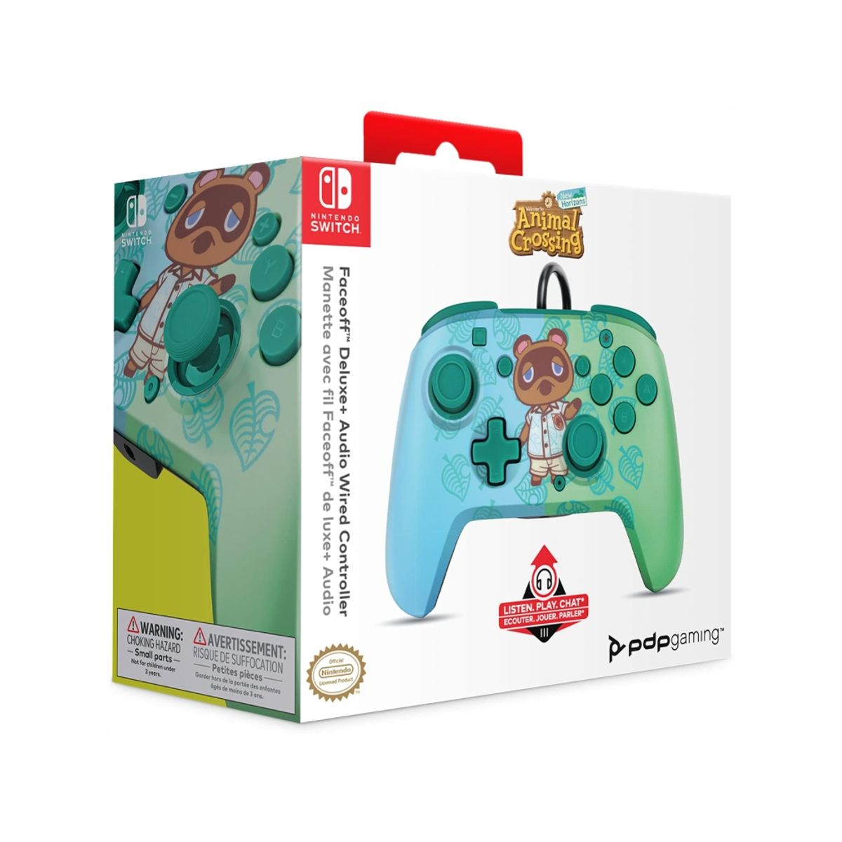 NINTENDO - Mando Nintendo Switch PDP Animal Crossing