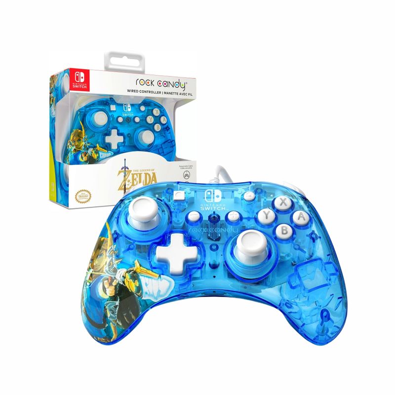 NINTENDO - Mando Nintendo Switch Zelda Rock Candy