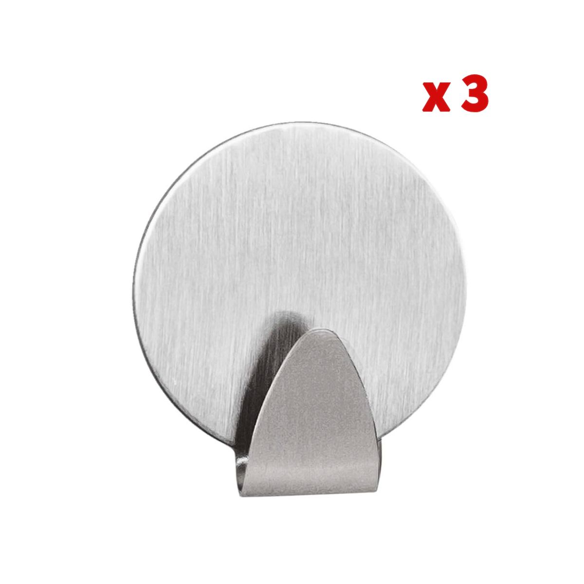 TODO FIT - Juego de 3 ganchos autoadhesivos redondos – Organización práctica para el hogar