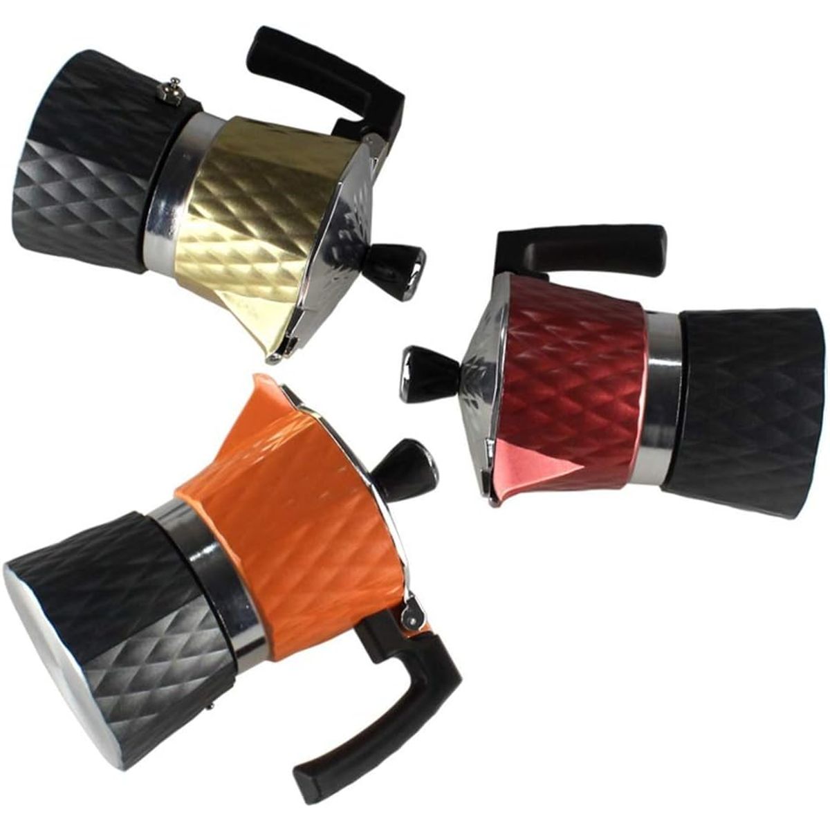 GENERICO - Duo Cafetera moka italiana 6tz + taza de acero