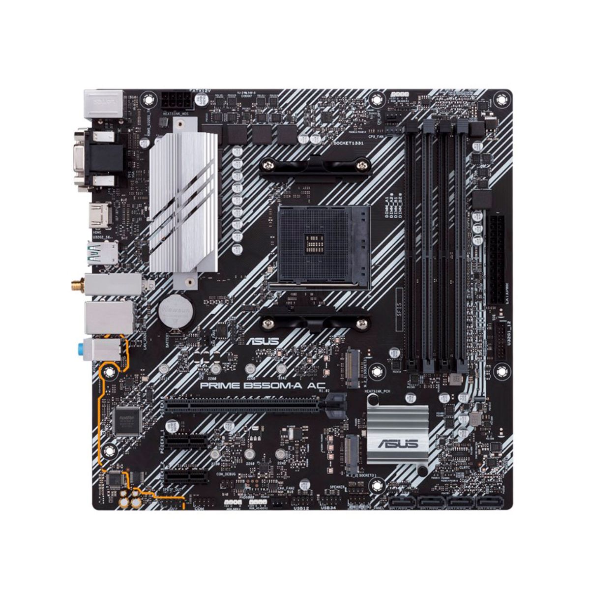 ASUS - PLACA BASE ASUS PRIME B550M-A AC AMD AM4 MATX PN PRIME B550M-A AC