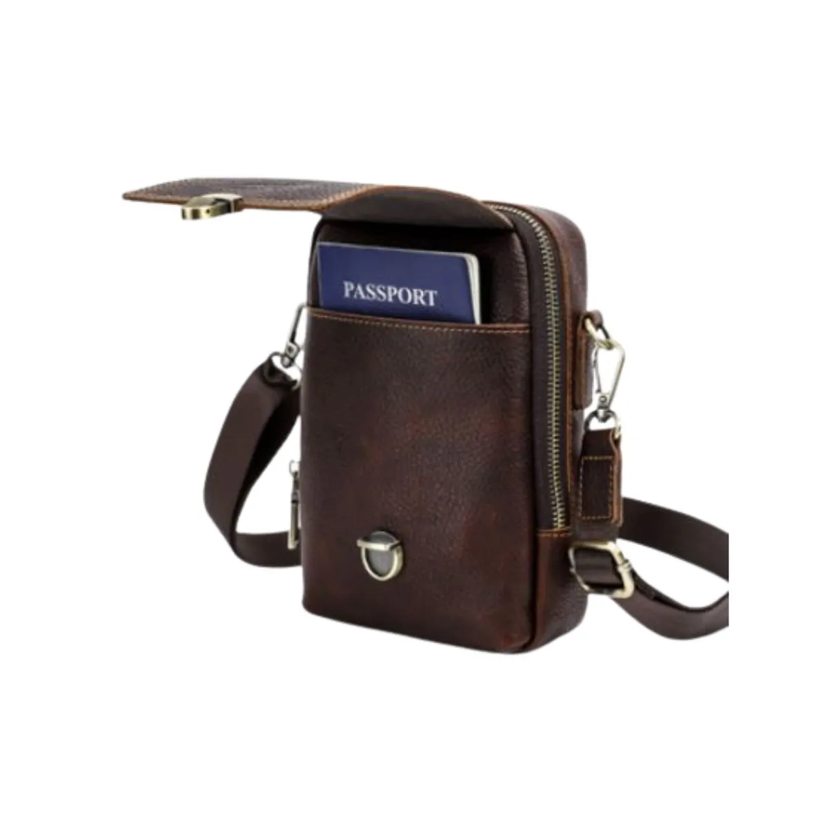 GENERICO - Morral Cabelleros Contacts Brown