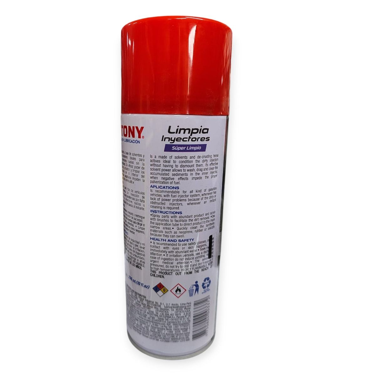 VISTONY - Limpia Inyectores Vistony 296 ML