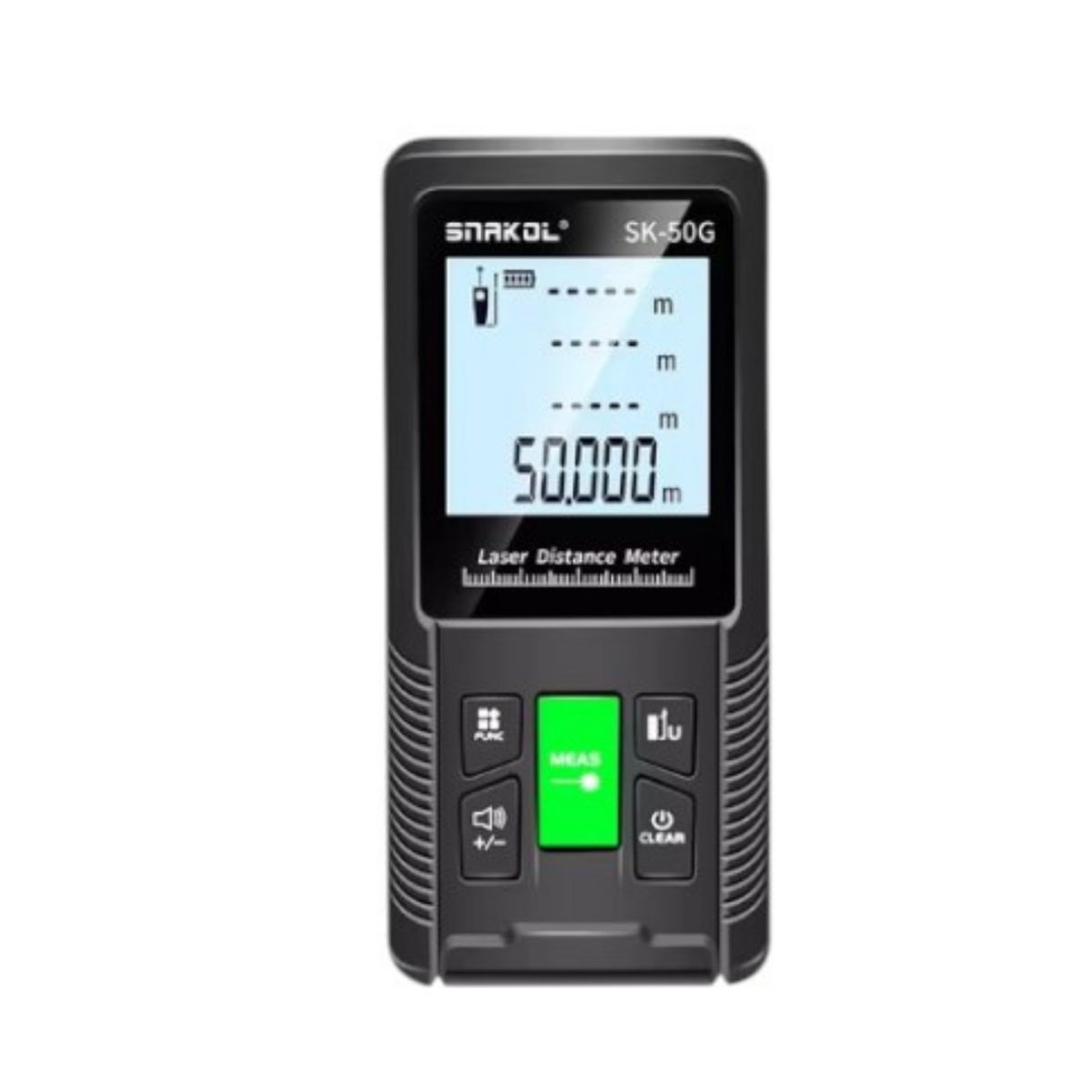 GENERICO - Wincha Laser Verde Digital Distanciómetro De 50 metros