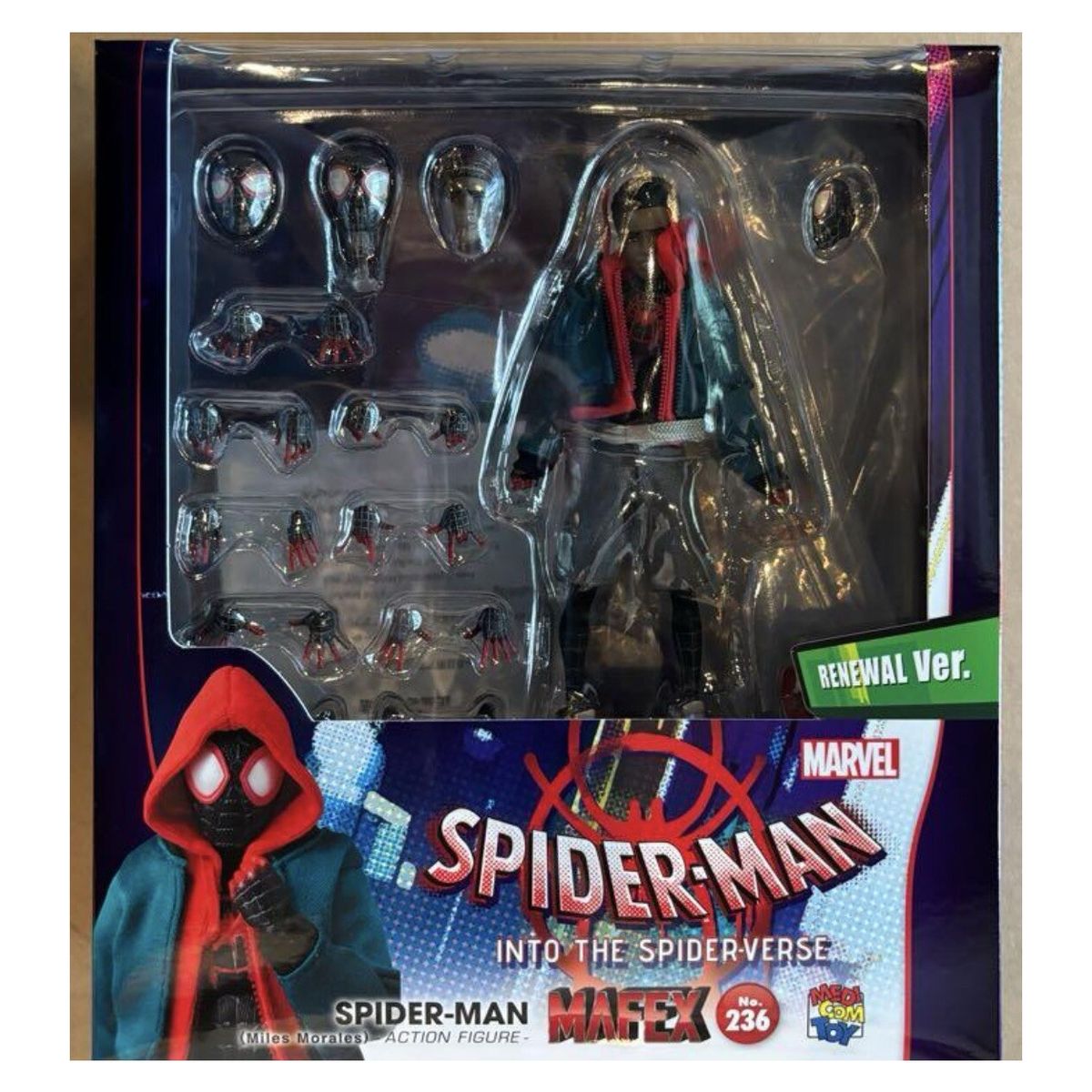 MARVEL - Spider-Man Into the Spider-Verse MAFEX 236 Miles Morales