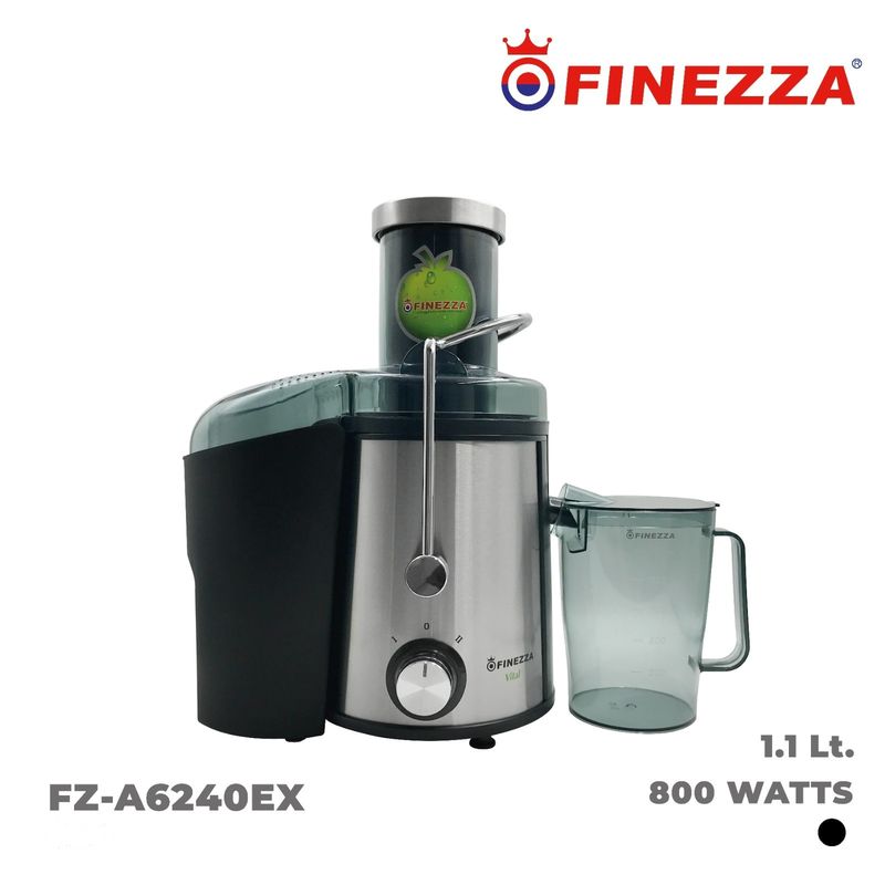 FINEZZA - EXTRACTOR DE JUEGOS FINEZZA FZ A6240EX 800 WATTS FRUTA ENTERA ACERO