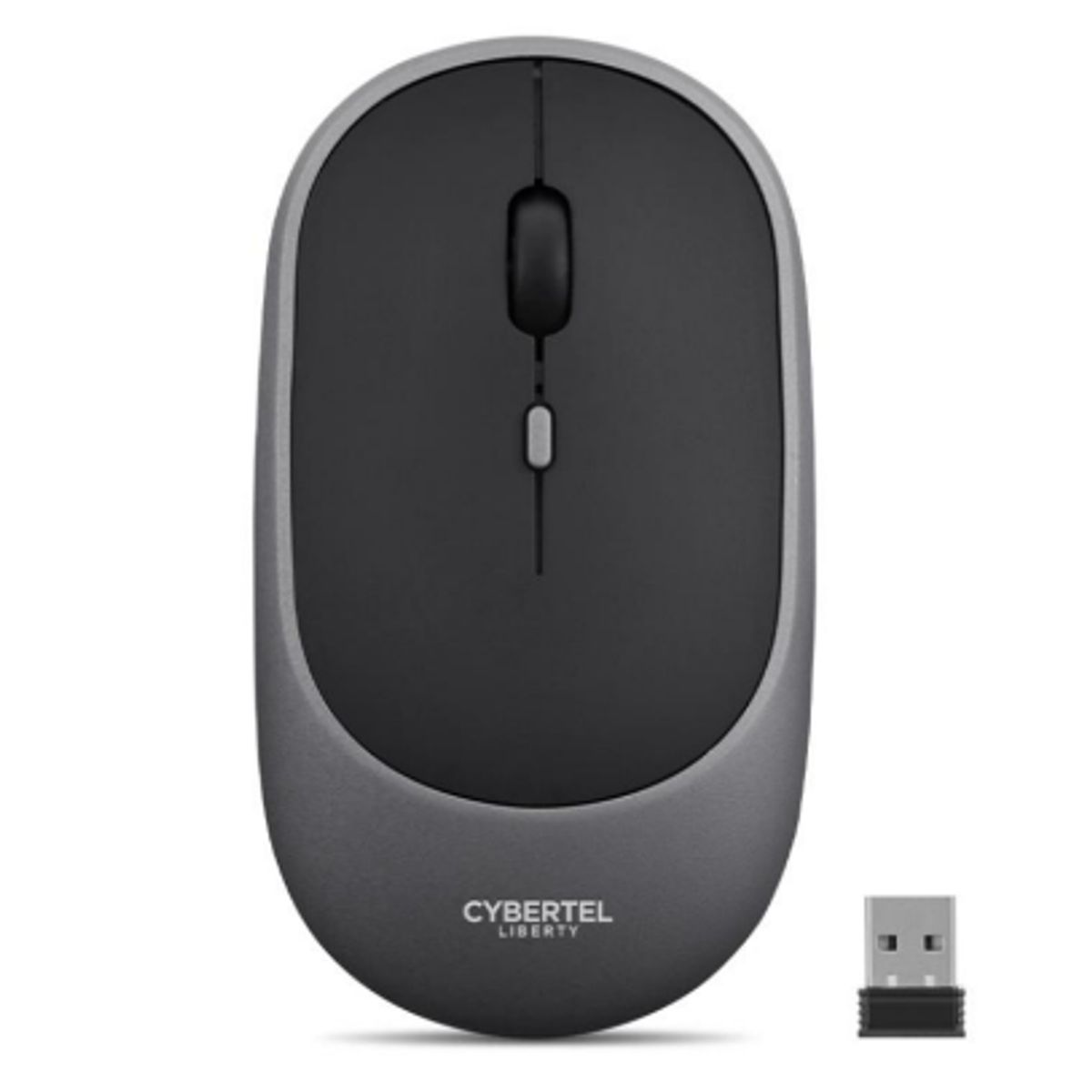 CYBERTEL - Mouse Inalambrico LIBERTY 3 BLACK CYB M508B -3M Negro CYBERTEL