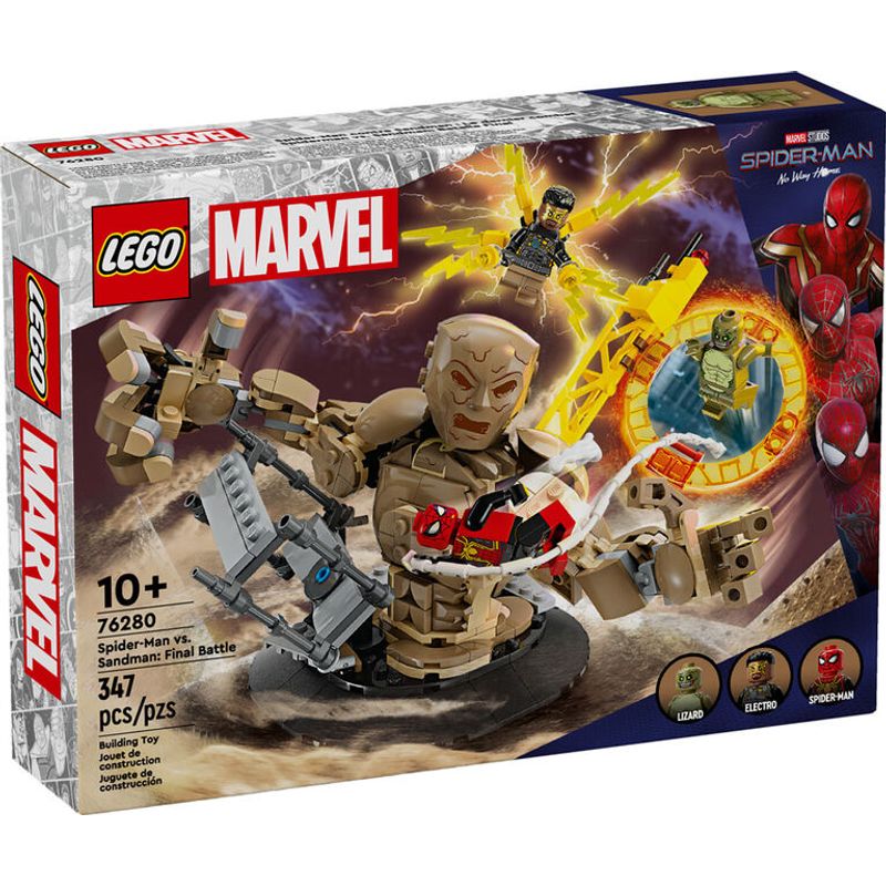 LEGO - LEGO Marvel 76280 Spiderman vs. Sandman: Batalla Final