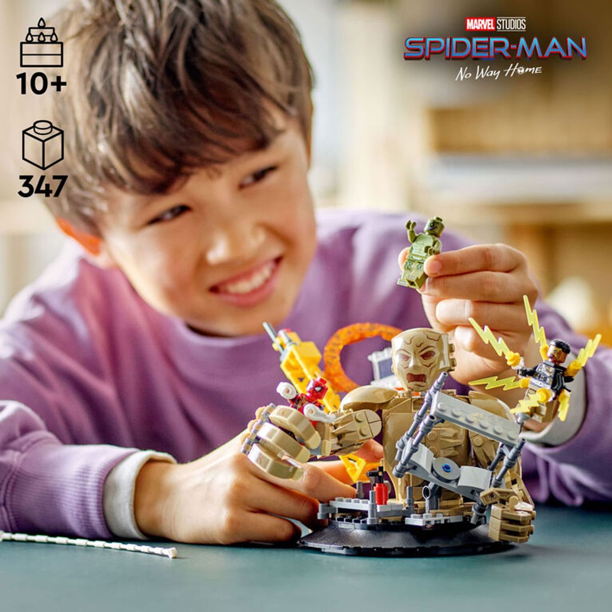 LEGO - LEGO Marvel 76280 Spiderman vs. Sandman: Batalla Final