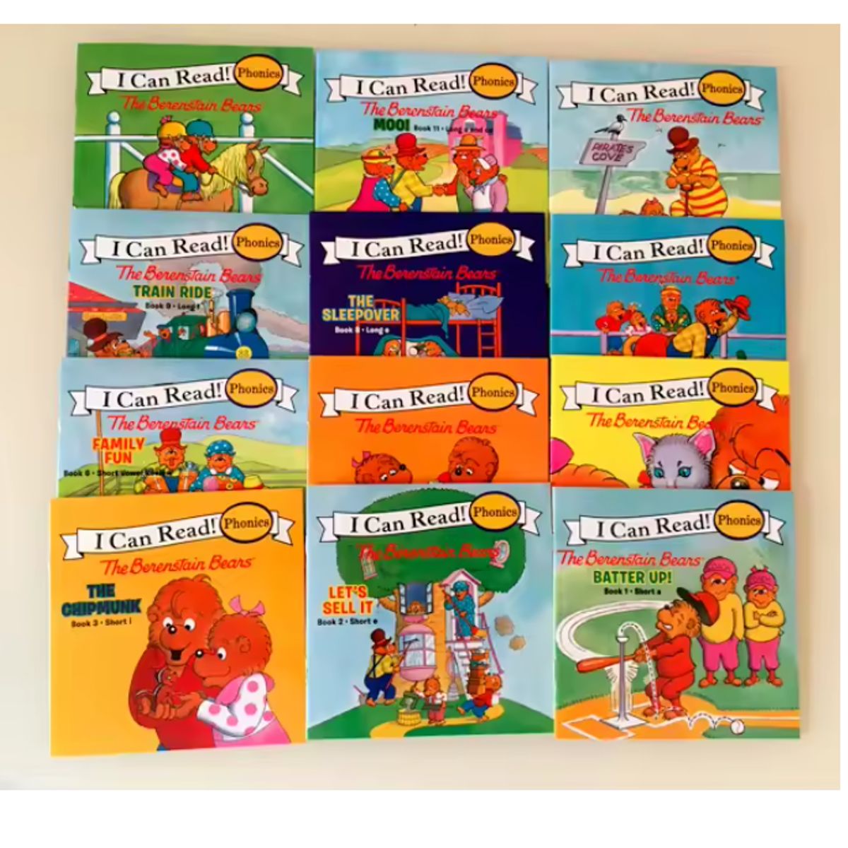 DISNEY - pack 12 libros infantiles Berenstain Bears   Aaprender a leer