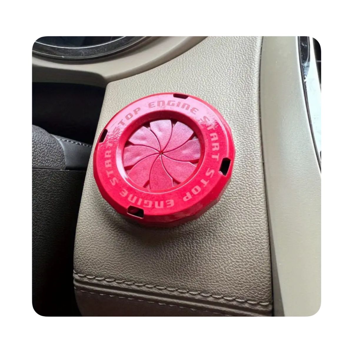 GENERICO - Anillo Llave Arranque - Rojo