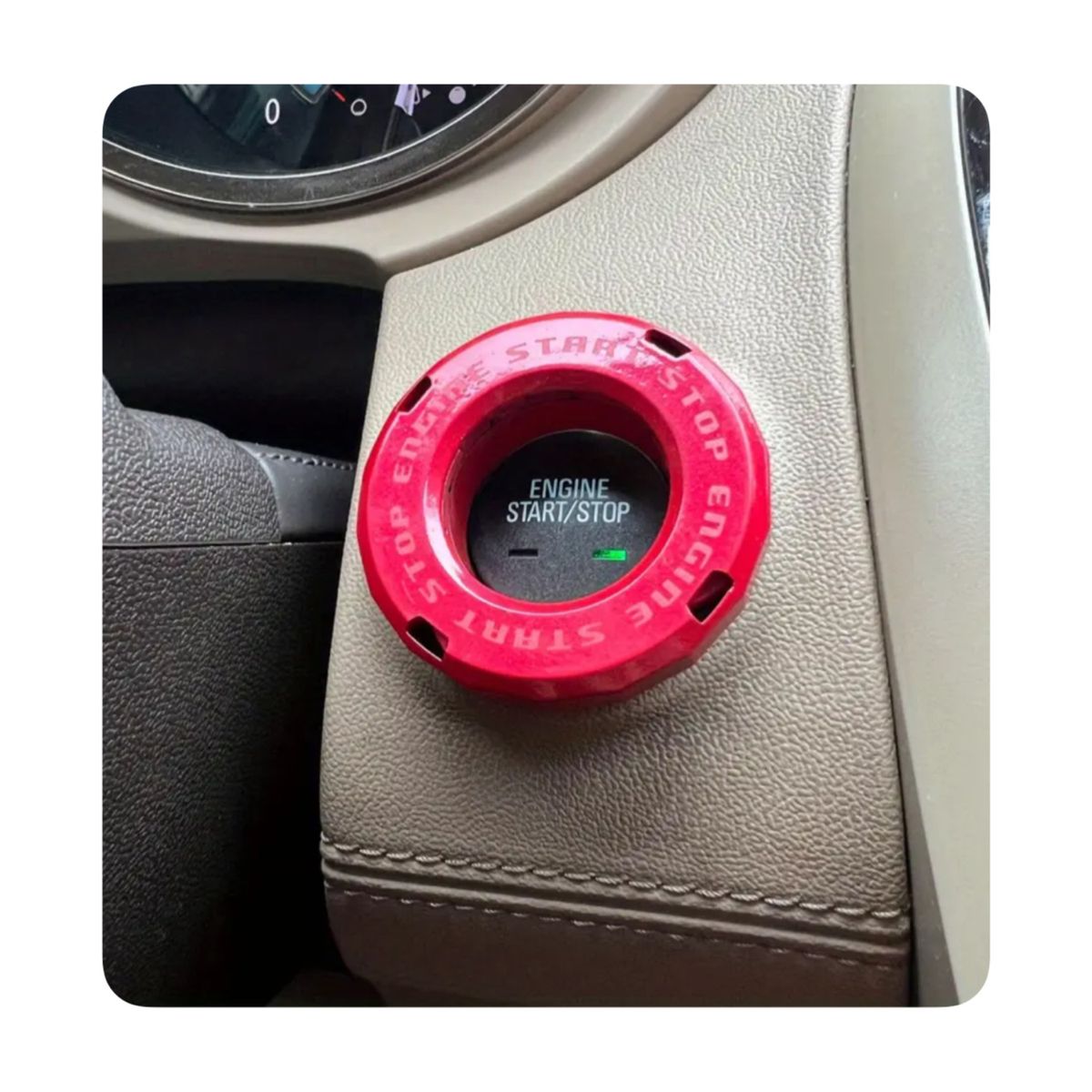 GENERICO - Anillo Llave Arranque - Rojo