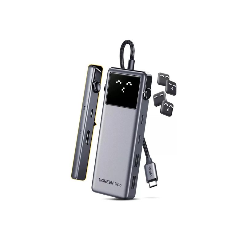 UGREEN - Hub Ugreen 6-en-1 Hdmi 2xusb-c 2xusb-a Usb-c Pc100w 35998