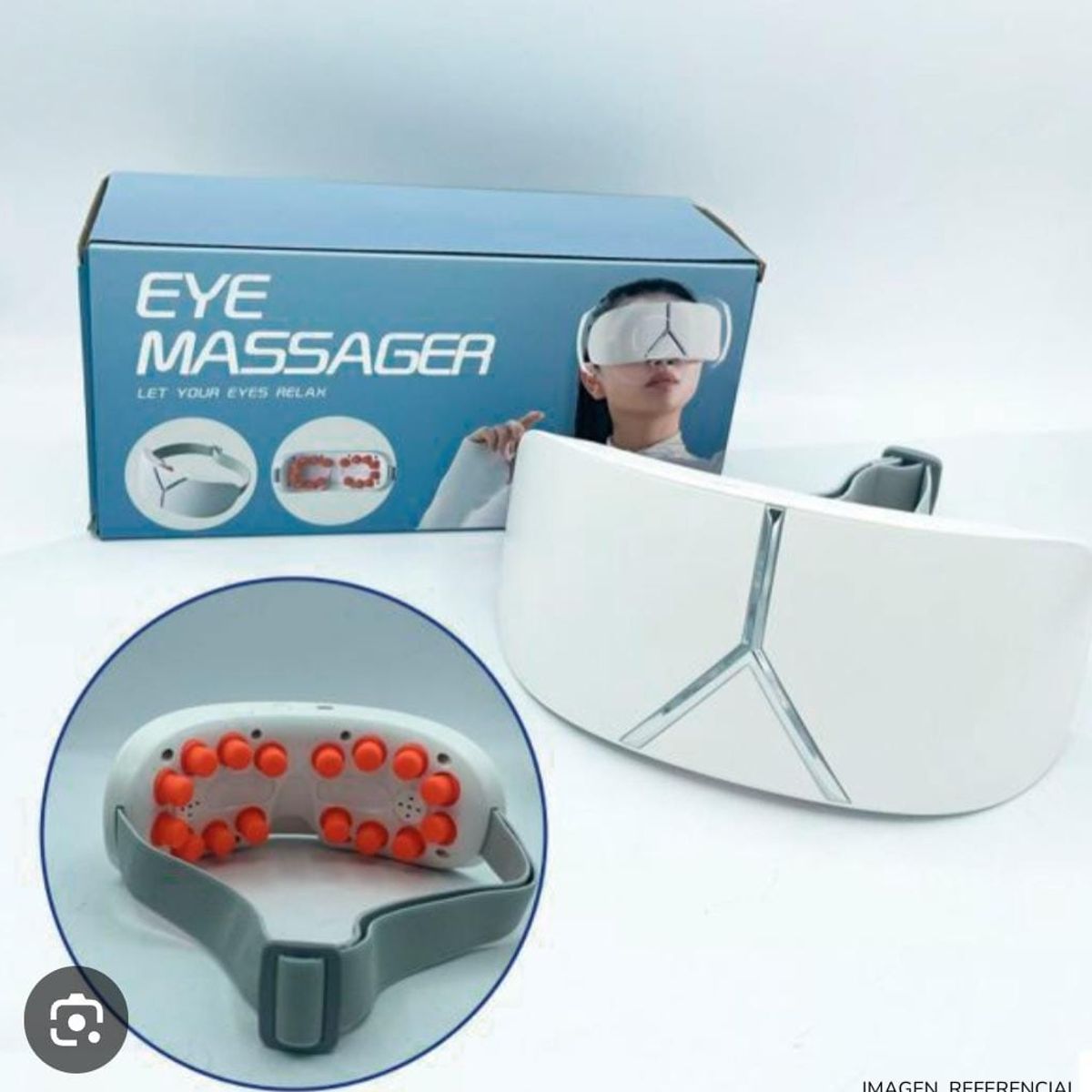 GENERICO - MASAJEADOR OJOS RELAJANTE INTELIGENTE RECARGABLE