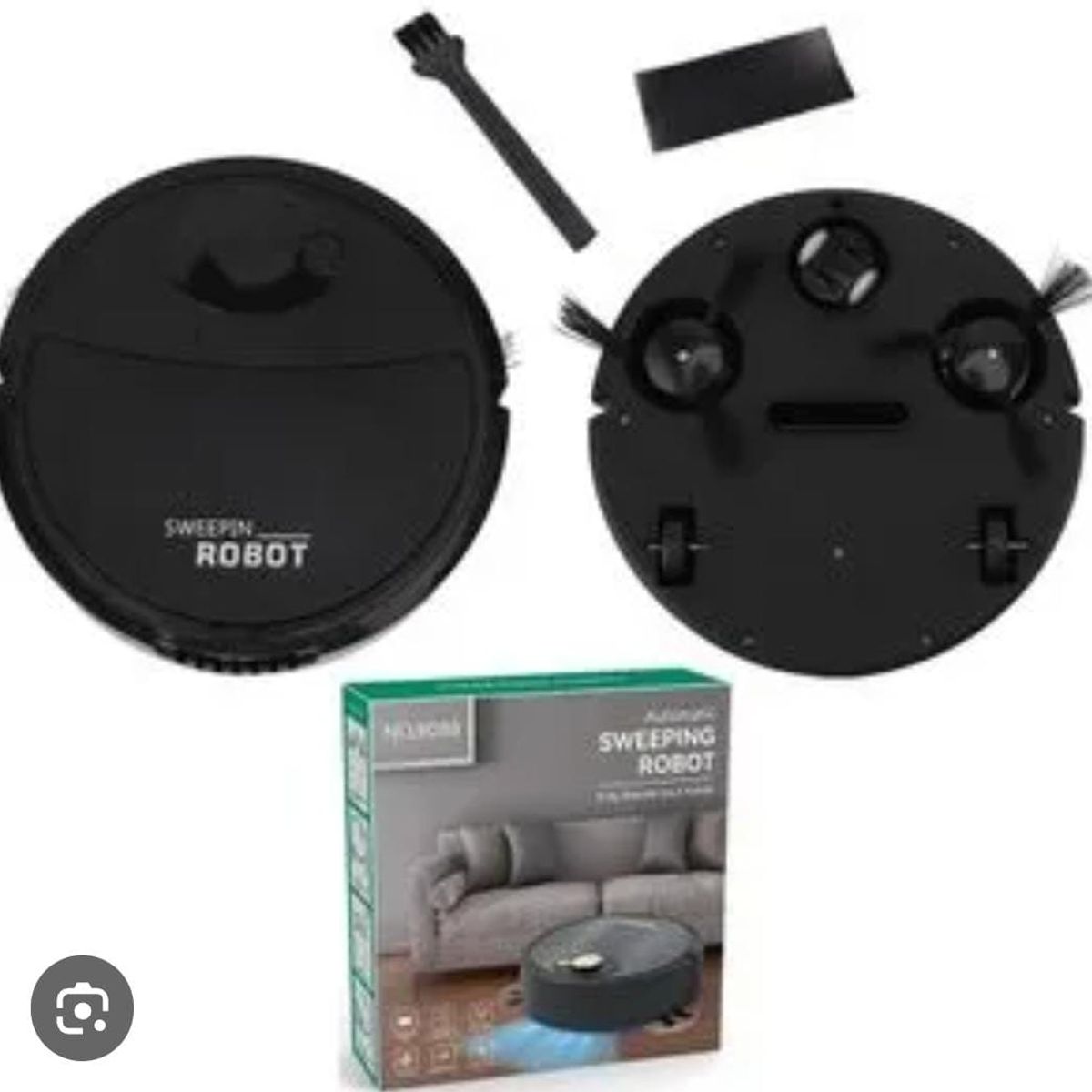 GENERICO - MINI Robot Aspiradora Inteligente Limpiador Hogar Oficina Genieka