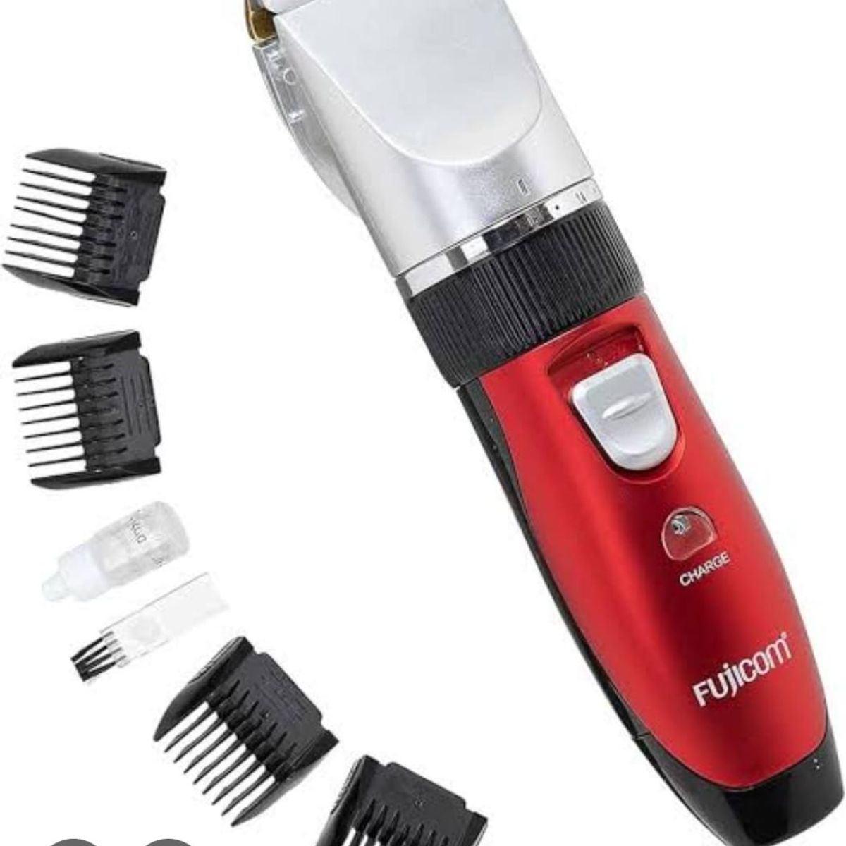 GENERICO - Kit Máquina de Cortar Cabello Easy Cut Rojo