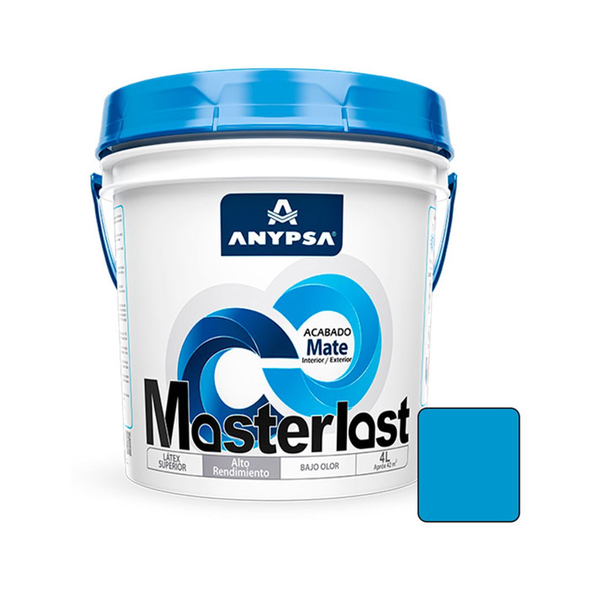 GENERICO - Pintura Latex Artico Masterlast 1GL Anypsa