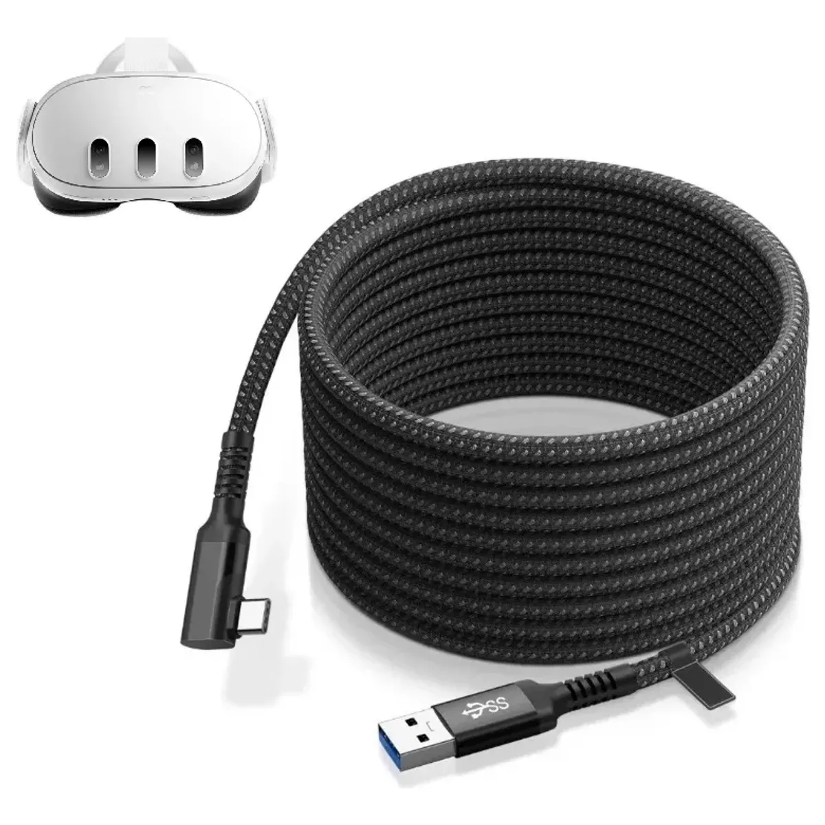 GENERICO - Cable Link 3m para oculus quest 3 / meta quest 2, 3s y pro