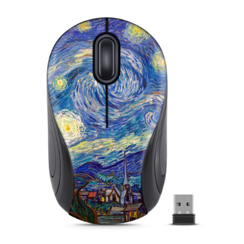 CYBERTEL - Mouse Inalambrico STARRY CYB M322-WIFI-NANO RECEPTOR CYBERTEL