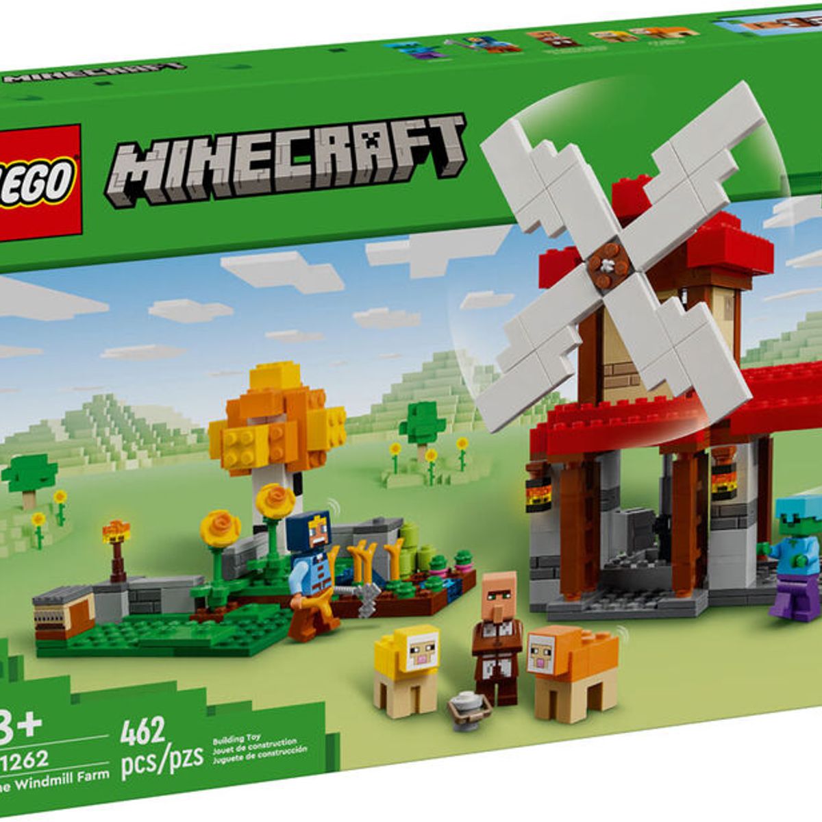 LEGO - LEGO Minecraft 21262 La Granja del Molino (462 piezas)