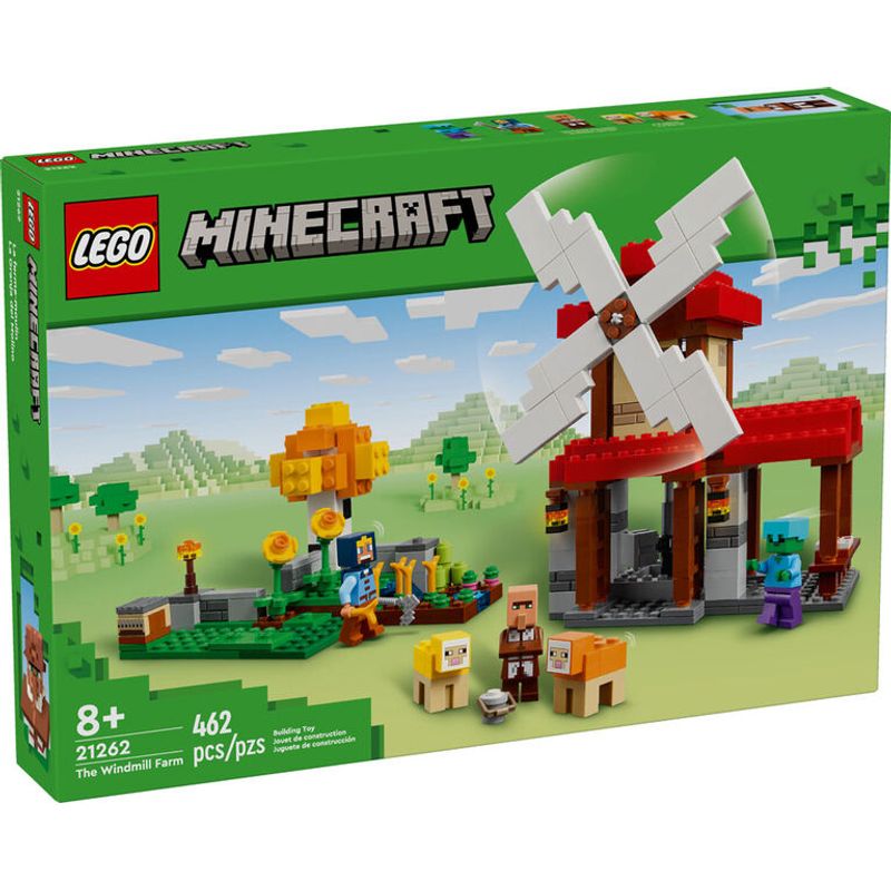 LEGO - LEGO Minecraft 21262 La Granja del Molino (462 piezas)