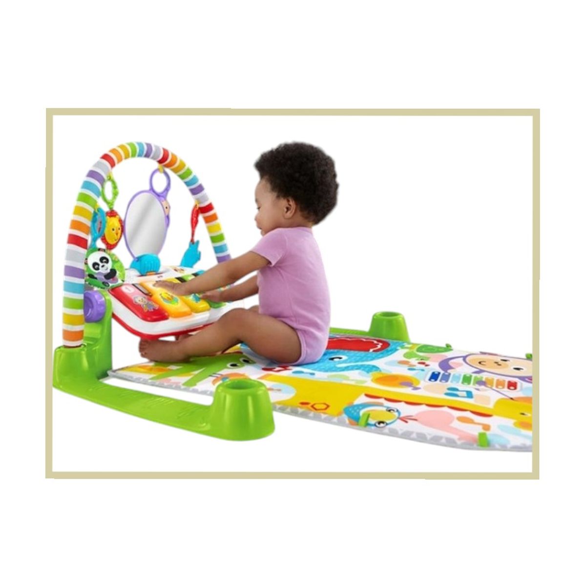 GENERICO - GIMNASIO DE LUJO PARA JUGAR Y TOCAR EL PIANO PARA BEBÉ