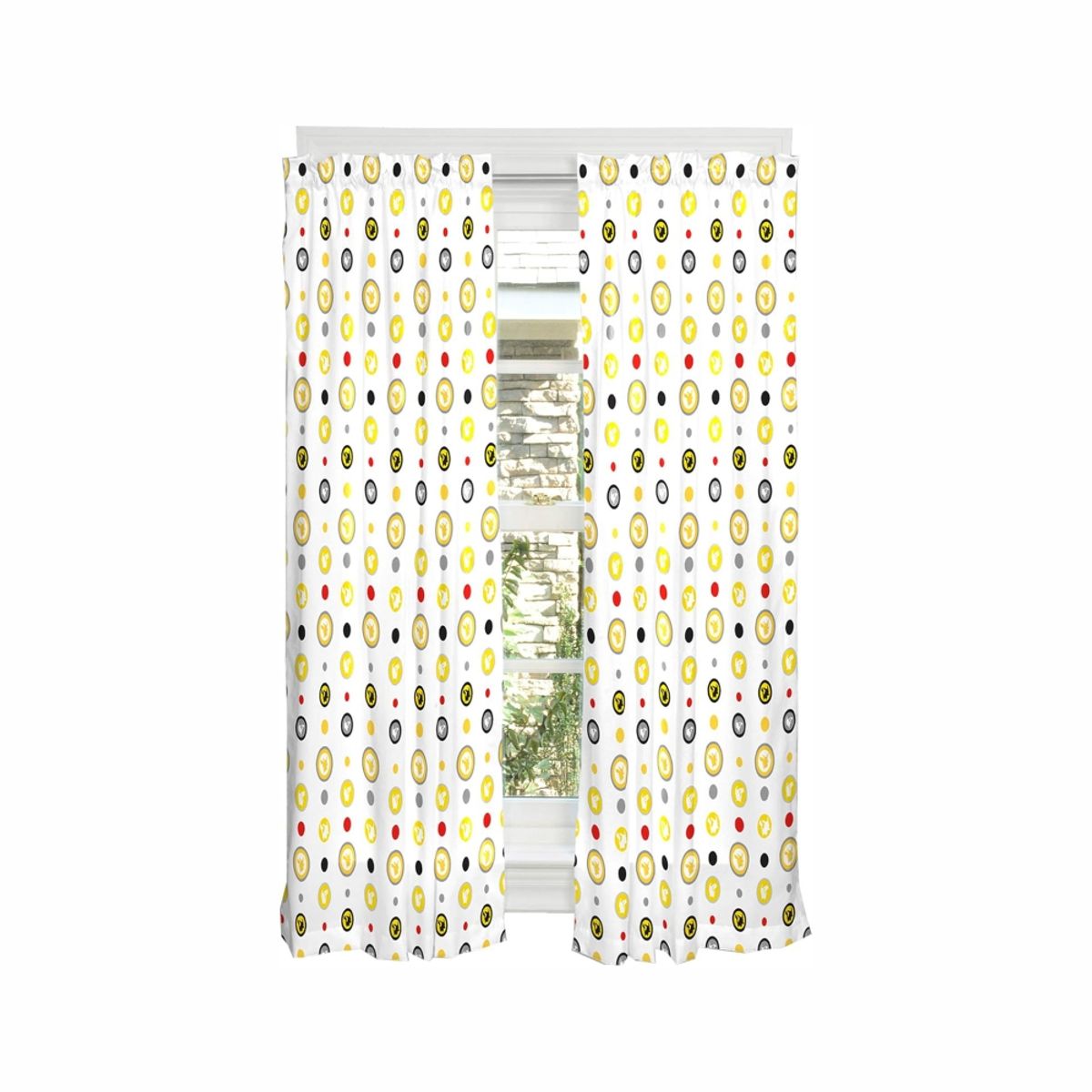 POKEMON - Pokemon Cortinas Pikachu Electrico Niños