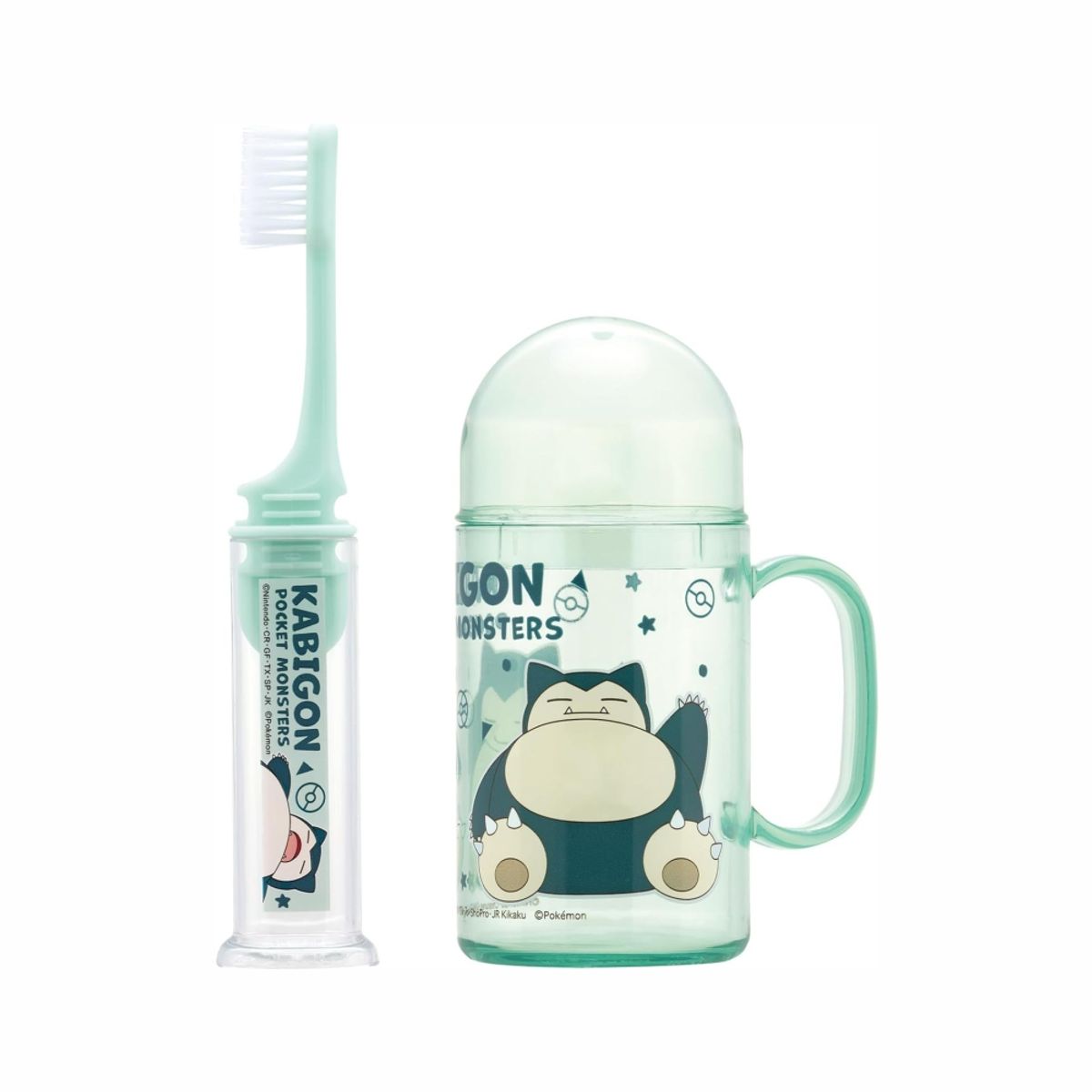 POKEMON - Pokemon Set Cepillo de Dientes Snorlax Japon