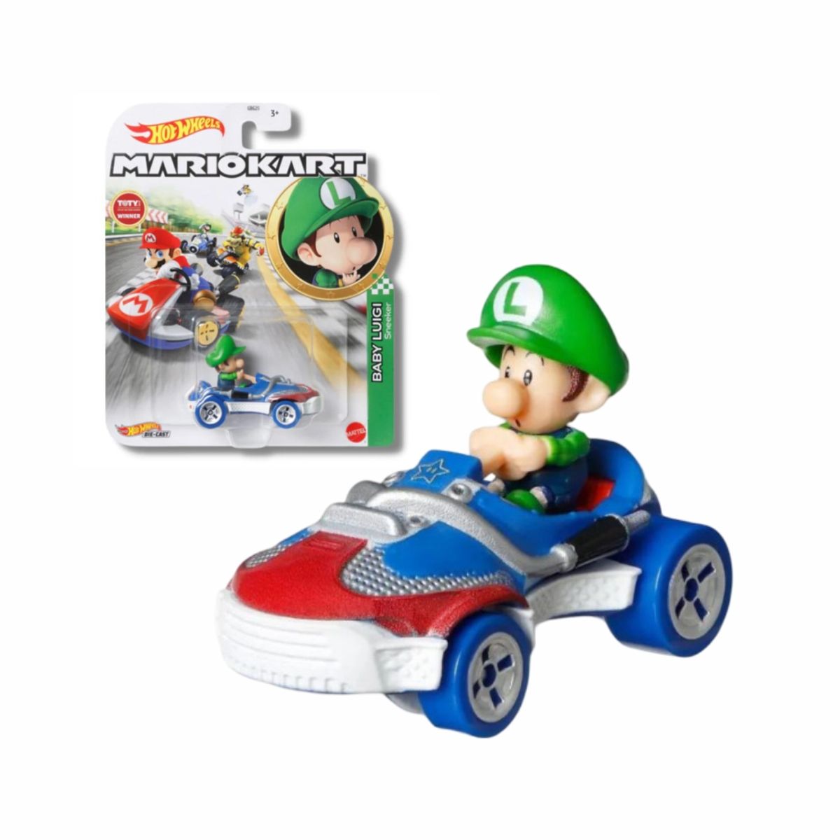 HOT WHEELS - Hot Wheels Mario Kart Baby Luigi