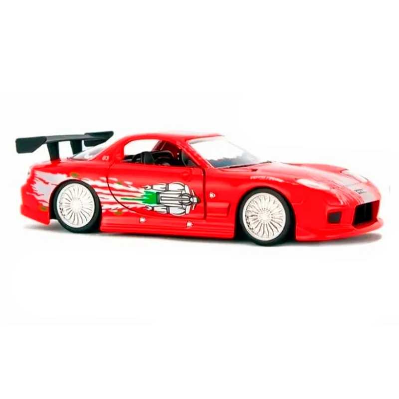 JADA TOYS - Auto a escala - Rapidos y Furiosos - Jada Toys - 1.32 - Mazda RX-7 Dom